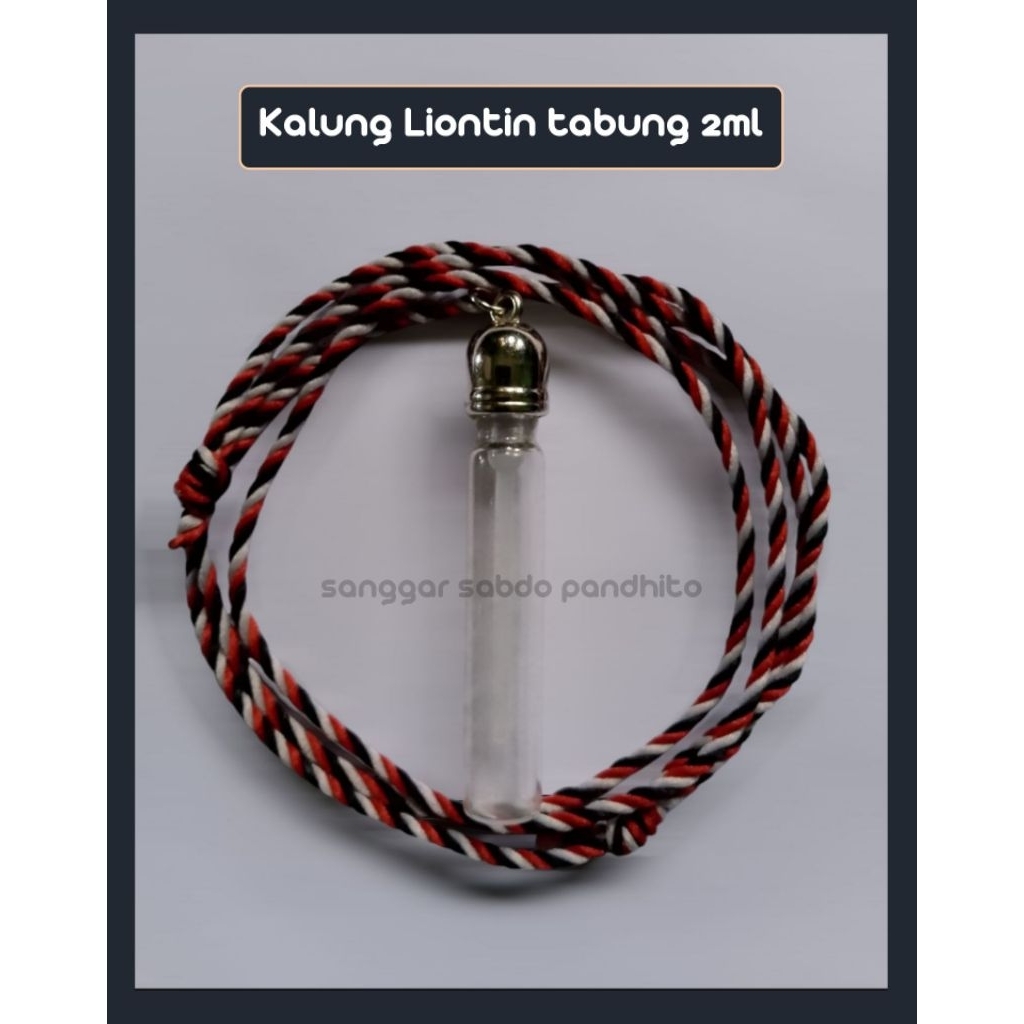 Kalung Liontin Tabung Tridatu