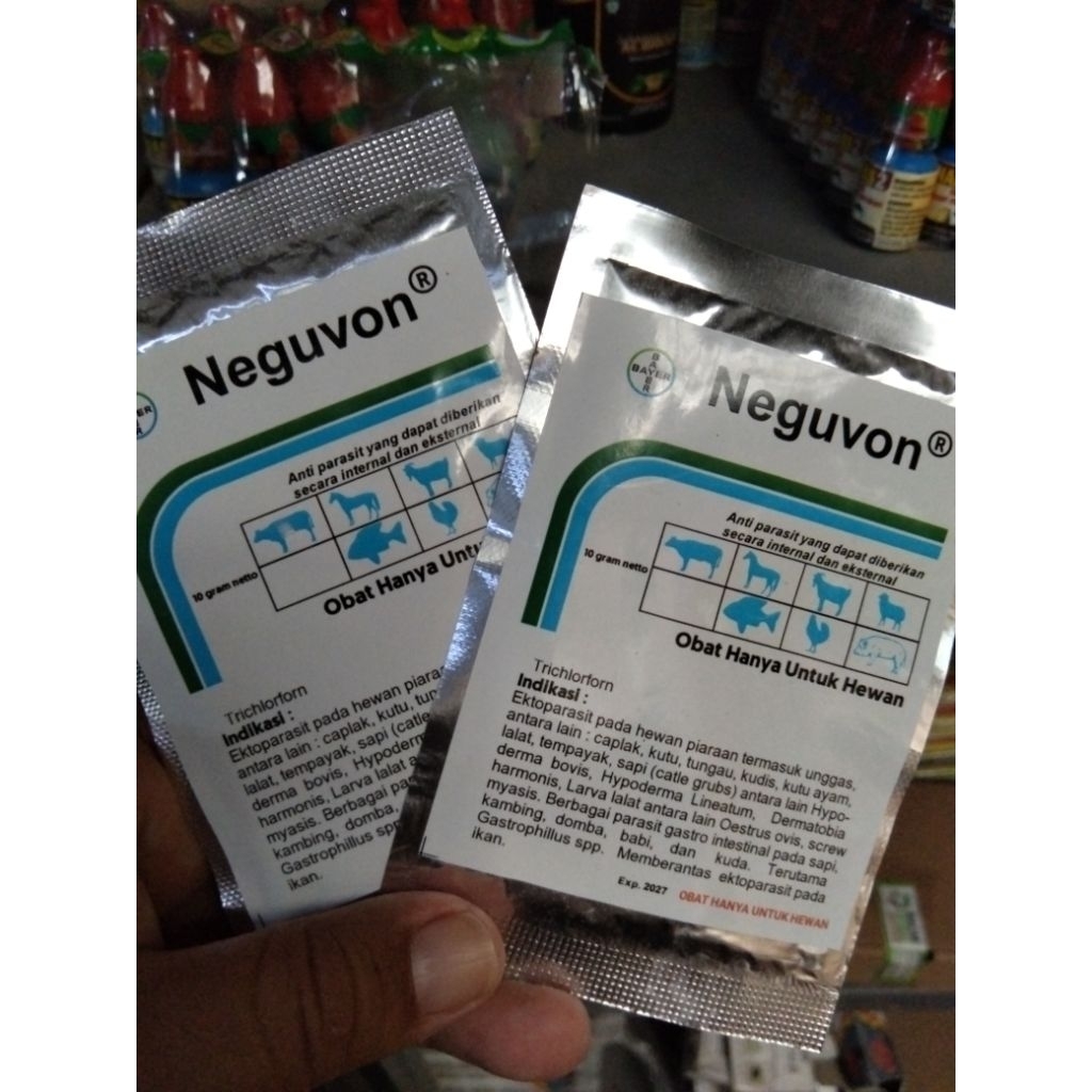 NEGUVON OBAT KUTU dan CAPLAK