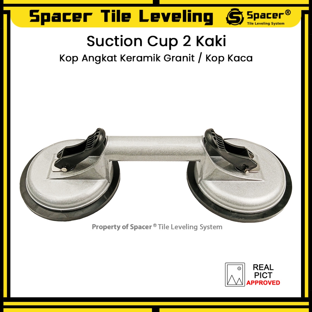 KOP Keramik Granit 2 kaki Alat Angkat Keramik Ukuran Besar Suction Cup