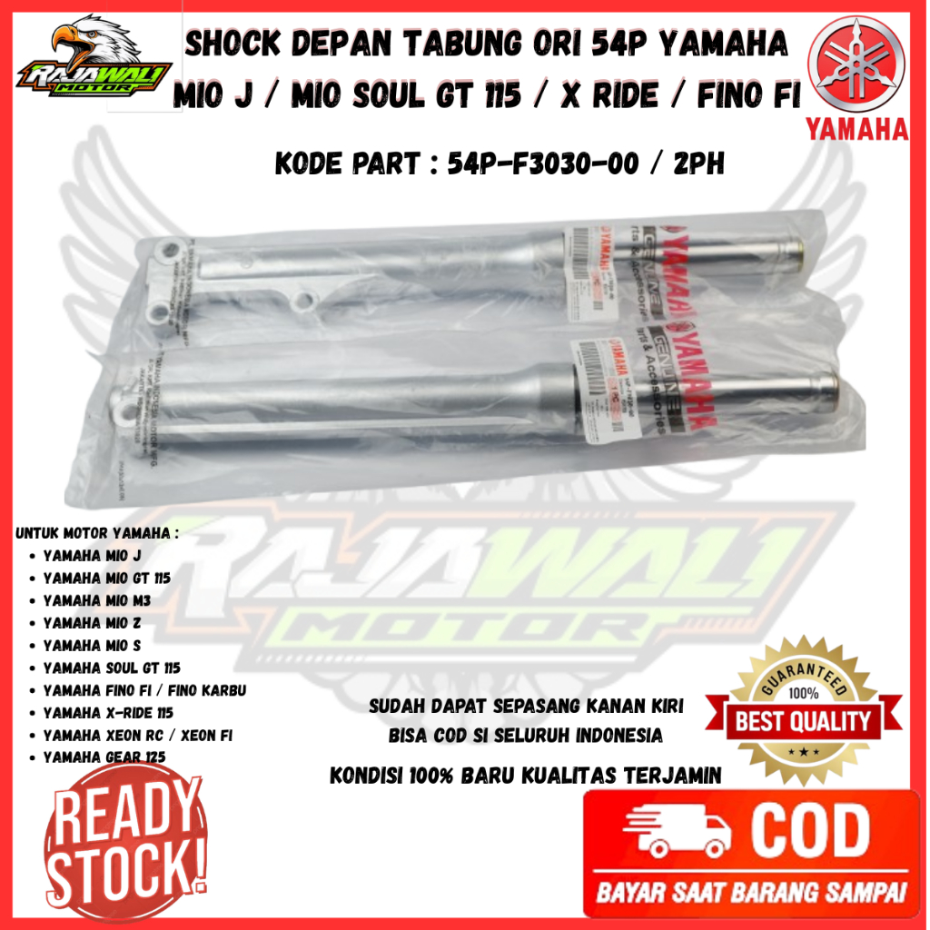 shock depan mio j original - shock depan mio - tabung sok depan mio - As Shock Tabung MIO SOUL 54P