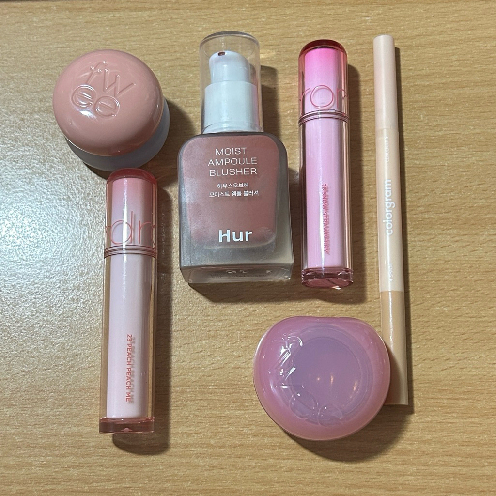 [PRELOVED/NEW] Fwee Glowy Jelly Pot Romand Juicy Lasting Tint House of Hur Moist Ampoule Blush