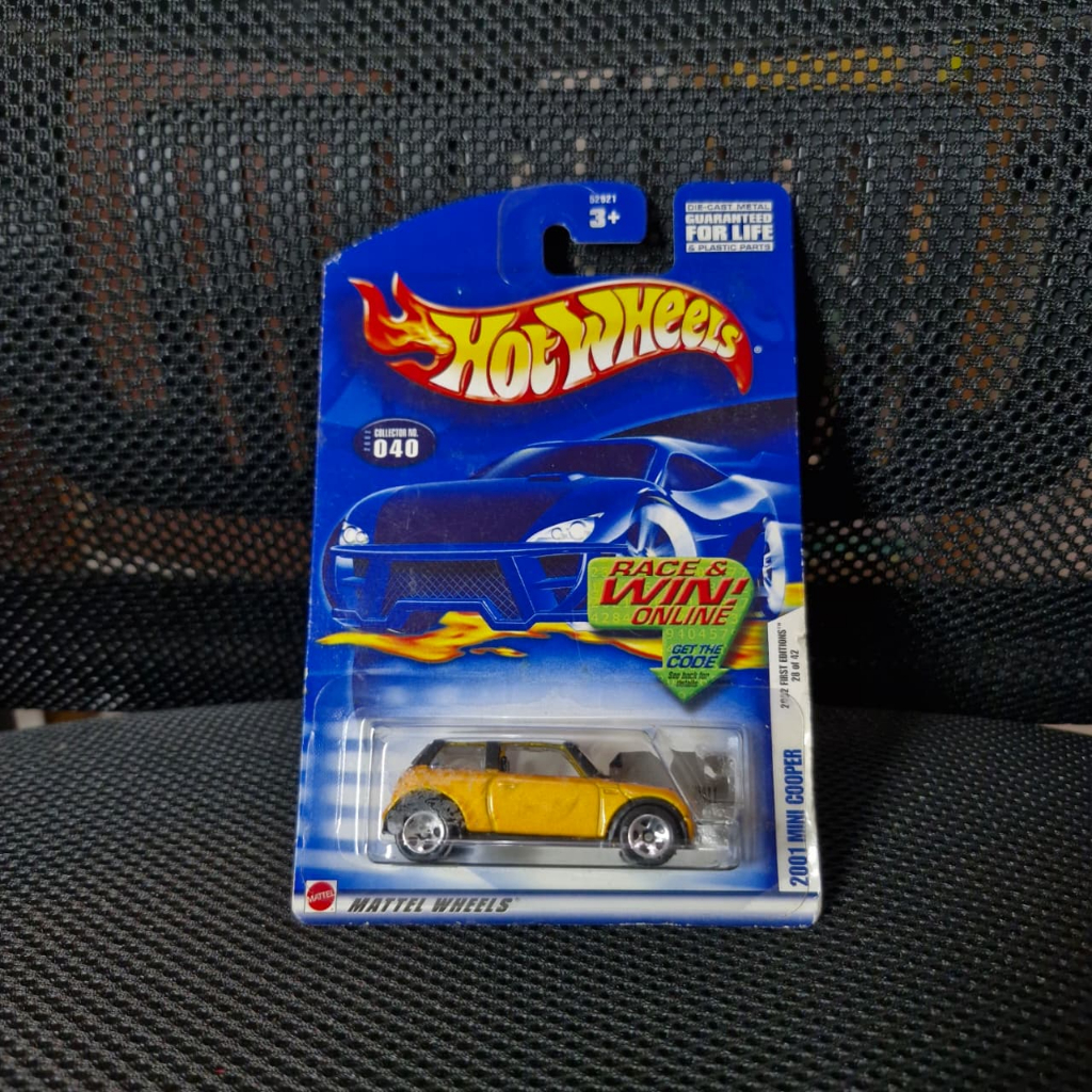 HOTWHEELS 2001 MINI COOPER FIRST EDITION