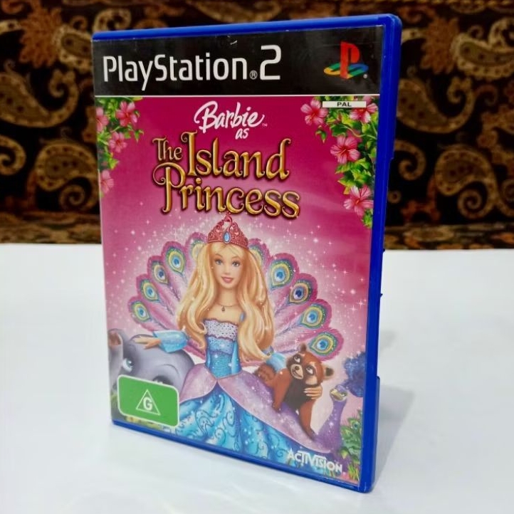 kaset dvd barbie the island princess original
