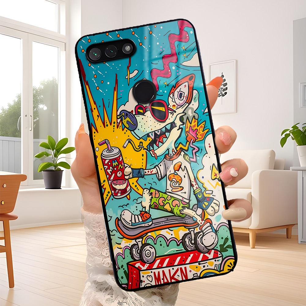 [CC10] SOFTCASE XIAOMI Mi 8 Lite | Mi 8 Softcase Kaca Kilau Glossy | Kesing XIAOMI | Casing Keren Mu