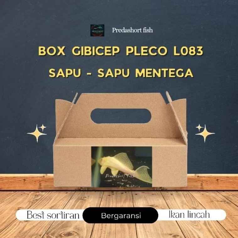BOX kardus isi gibicep pleco l083 berkualitas bergaransi