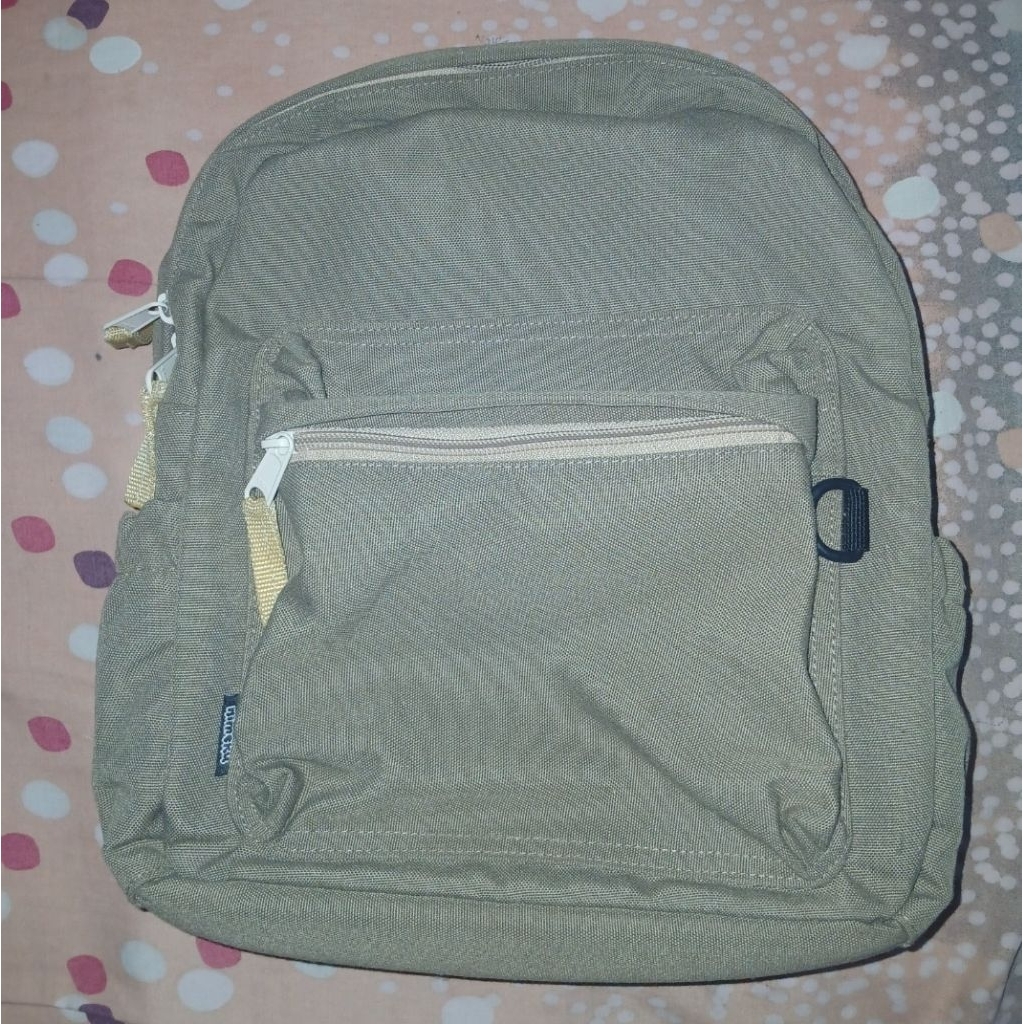 preloved backpack mini himeku warna khaki