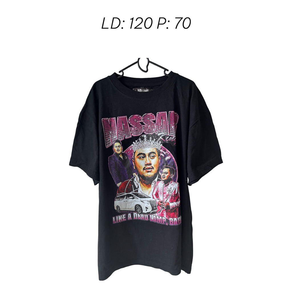 Kaos Nassar Hitam/Tshirt Nassar Black