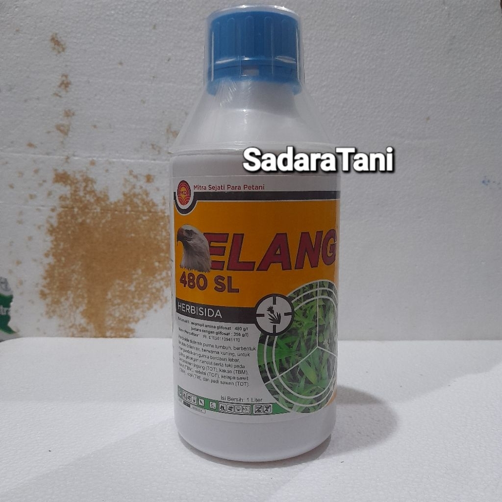 Herbisida ELANG 480SL 1Lt Bahan aktif : IPA Glifosat 480g/l
