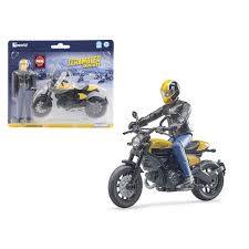 Mainan motor anak Bruder scrambler Ducati
