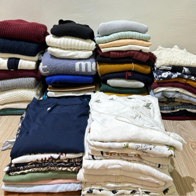 preloved atasan wanita blouse, dress, kemeja outfit