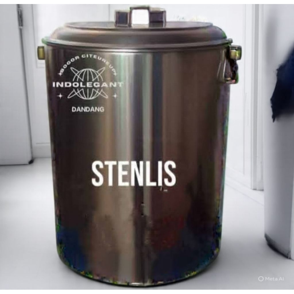 Dandang jumbo stenlis tebal 1-1,2-1,5, las, Reques ukuran, Dandang extra super