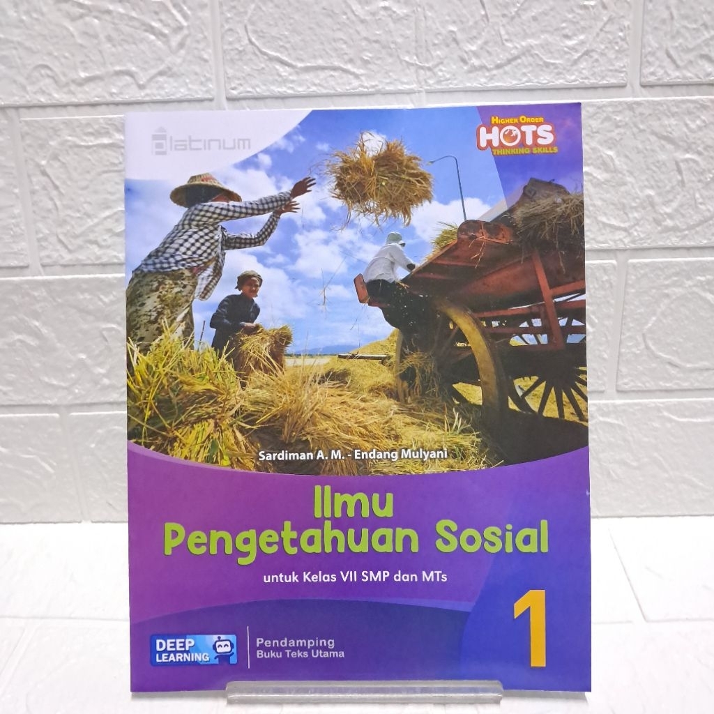 Buku IPS ilmu pengetahuan sosial smp 1 DL ORIGINAL (Tiga serangkai 2026)