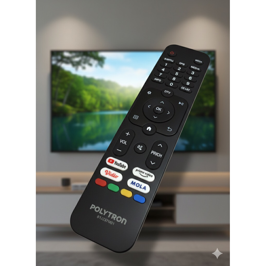 Remote Polytron digital smart TV