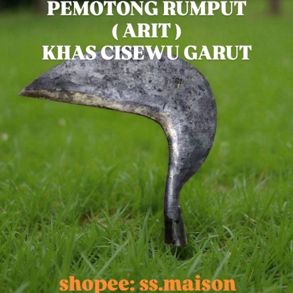 PEMOTONG RUMPUT ARIT KHAS CISEWU GARUT KUALITAS TERJAMIN (TANPA GAGANG)