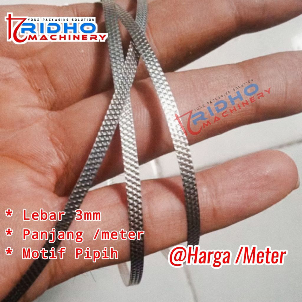 plat kawat pemanas Sealer plastik lebar 3mm motif