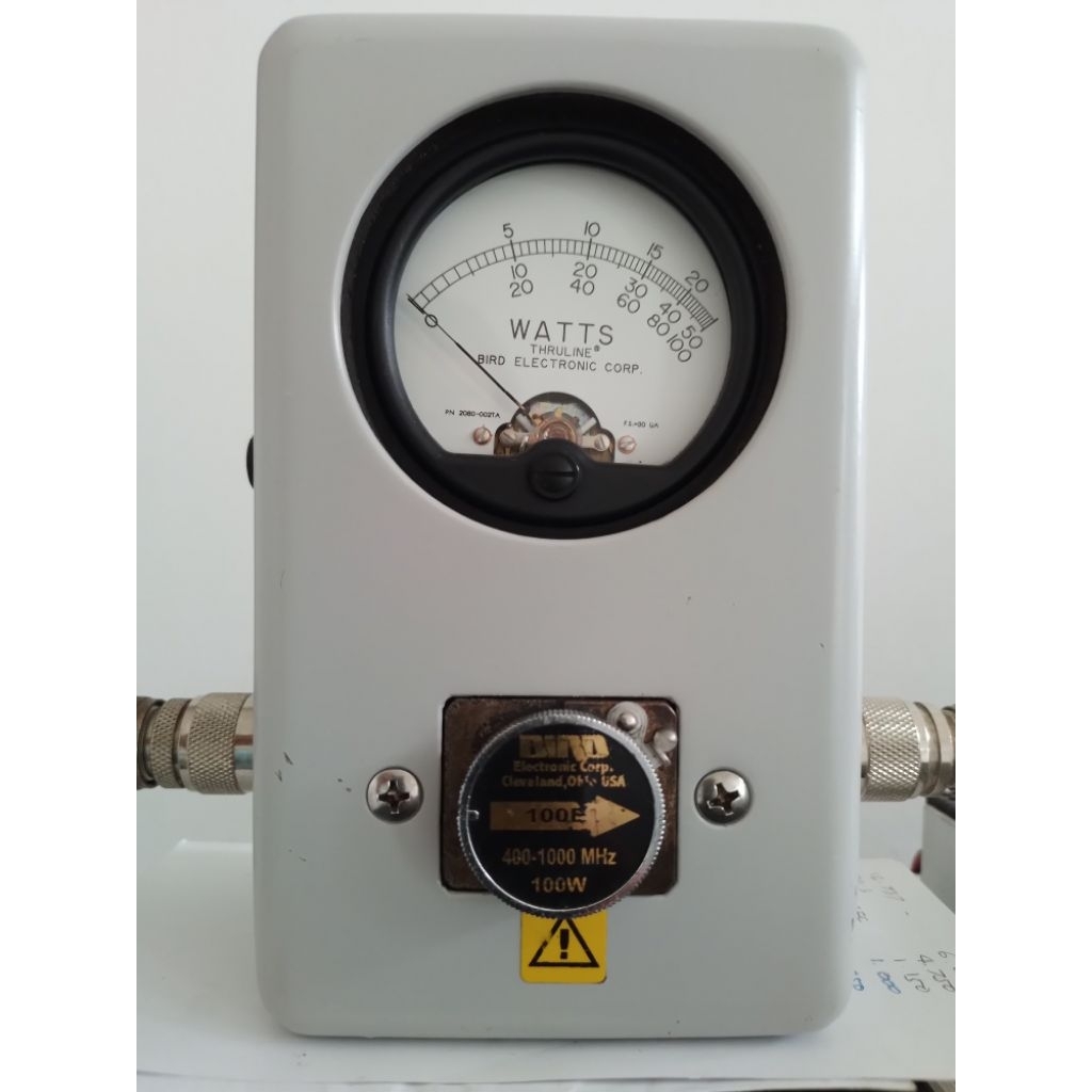 BIRD43THRULINEWATTMETER