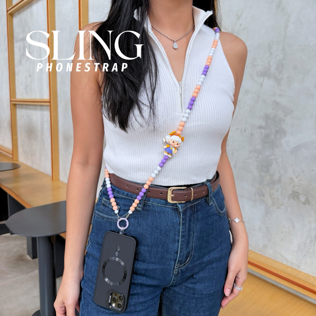 Strap Tali Hp Selempang / Tali Hp Panjang / Selempang Tali Hp / Tali Hp Manik / Strap Hp Manik