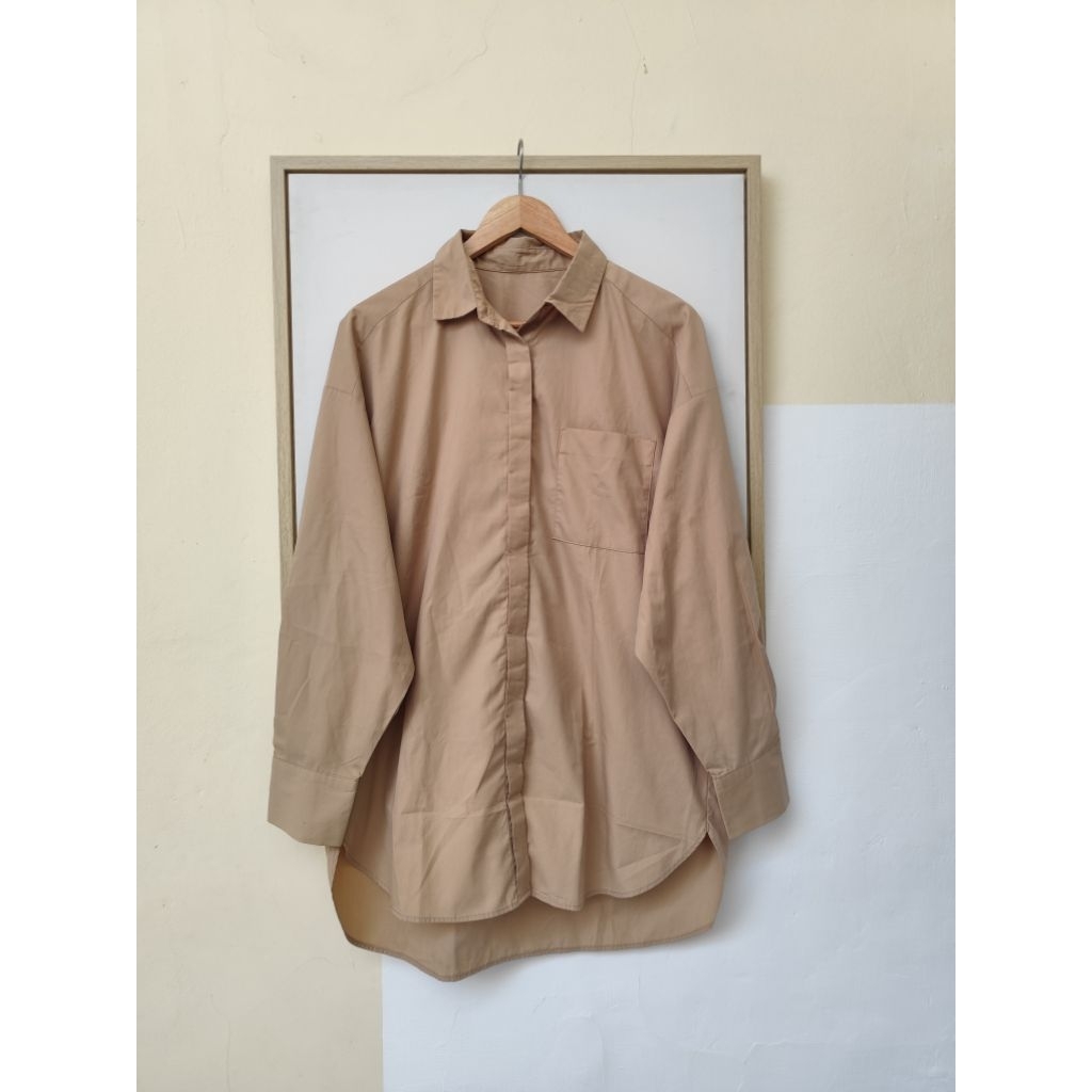 Kemeja Oversize GU Coksu
