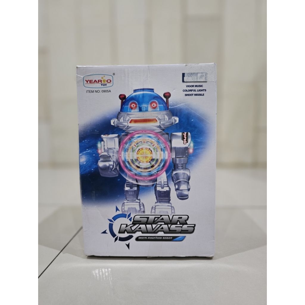 Robot Star Kavass Mainan Robot Nyala Bunyi Lagu