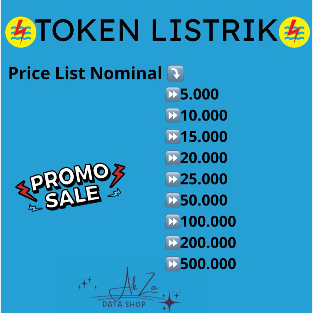 PROMO TOKEN LISTRIK TERMURAH