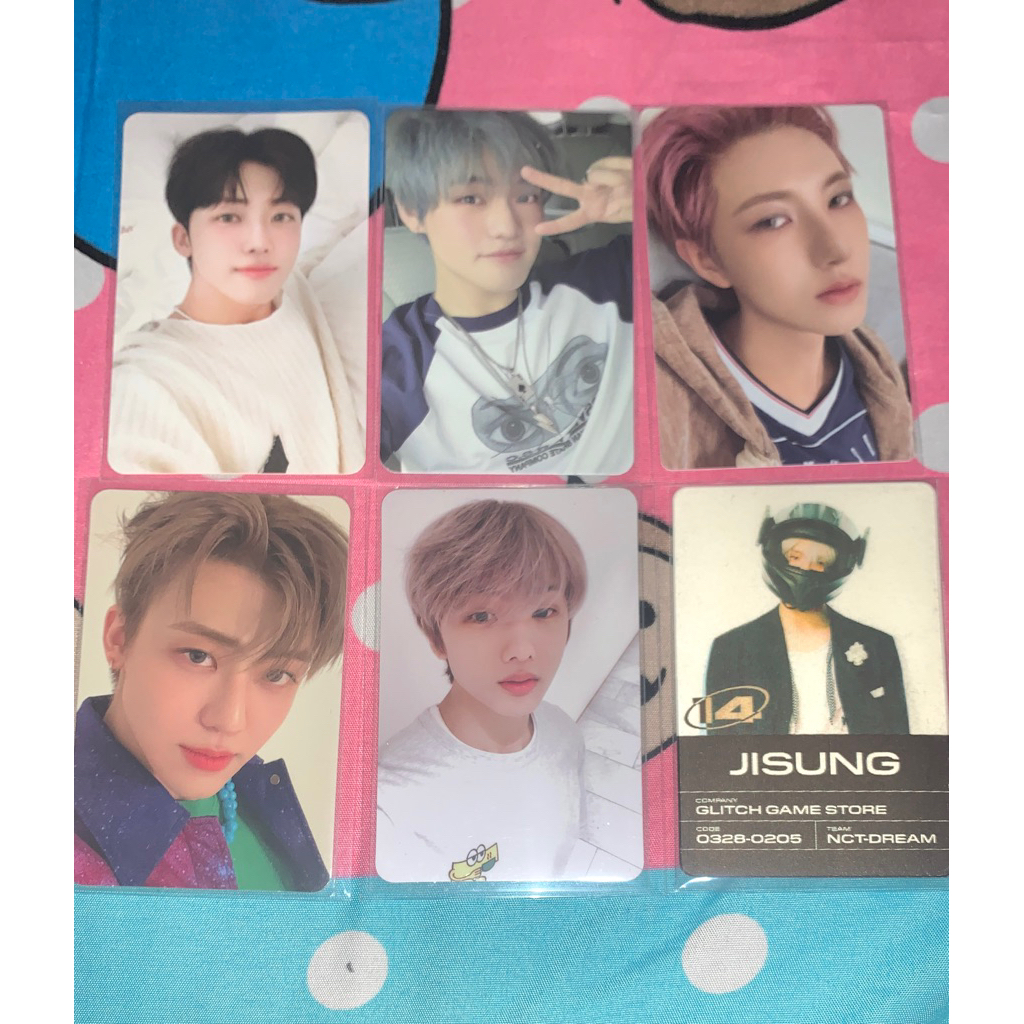 WTS PHOTOCARD OFFICIAL NCT DREAM JAEMIN CHENLE JISUNG RENJUN NCT DREAM WTS WTB PC OFFICIAL READY INA