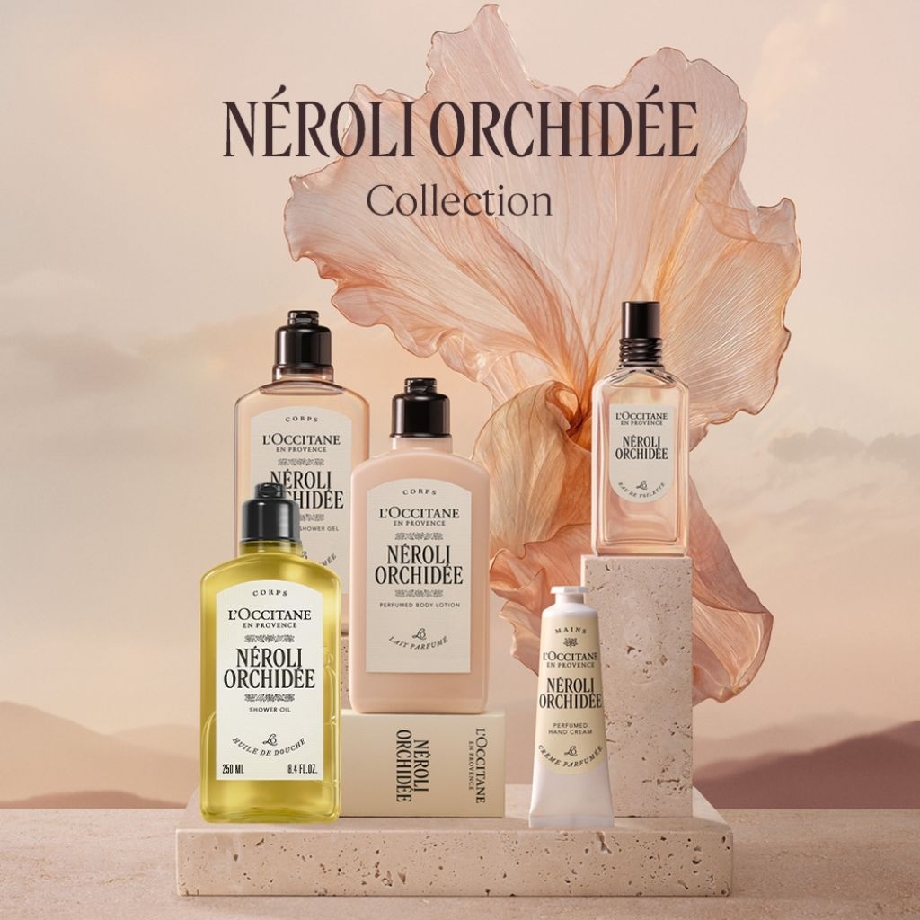 Limited Edition LOCCITANE NEW Neroli & Orchidee Exclusive Gift Set Paket Travel Size Trial Kit