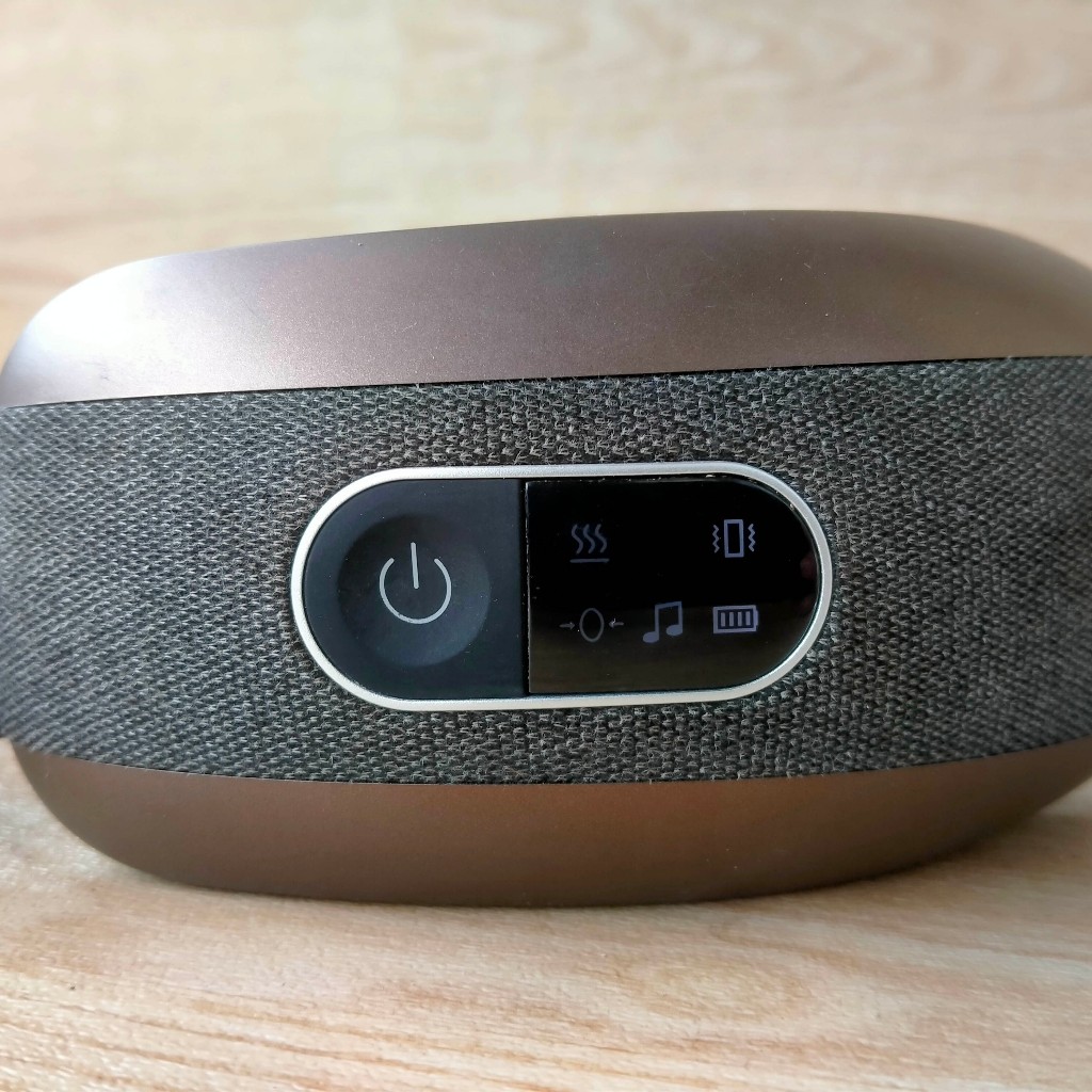 LEXATA Eye Massager Pijat Mata Elektrik dengan Heat – Relaksasi Mata & Tidur