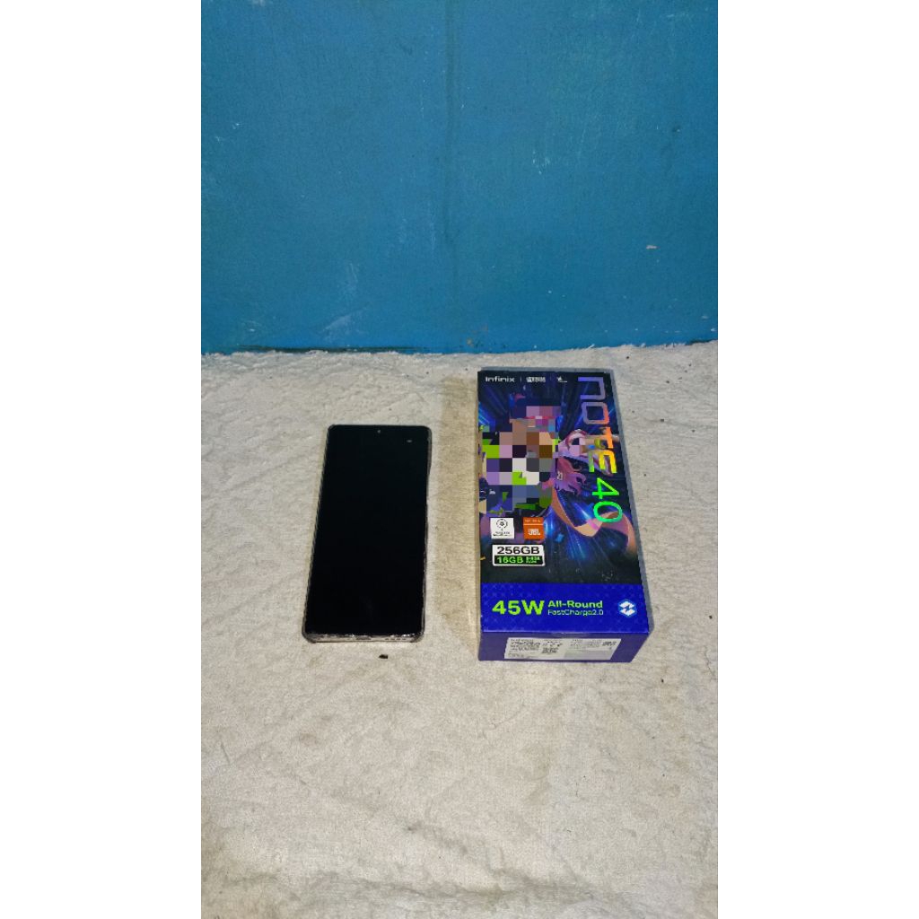 INFINIX NOTE 40 SECOND MINUS
