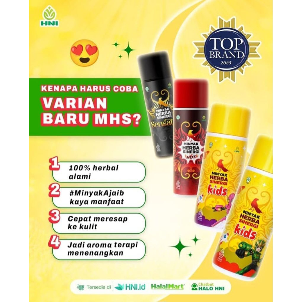 Minyak Herba Sinergi HNI HPAI