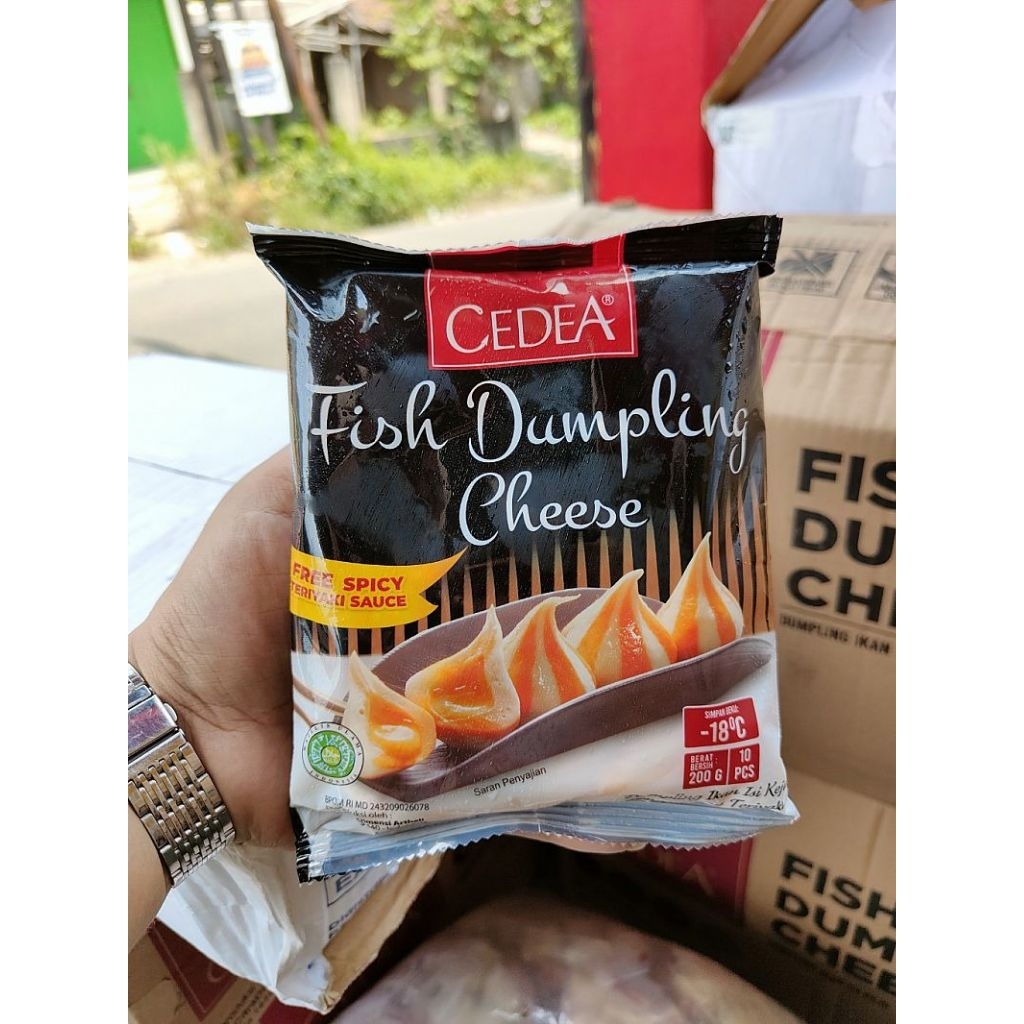 Cedea Dumpling Ikan Isi Keju 200gr/Dumpling Cheese 200/Dumpling Cheese/Dumpling cheese enak
