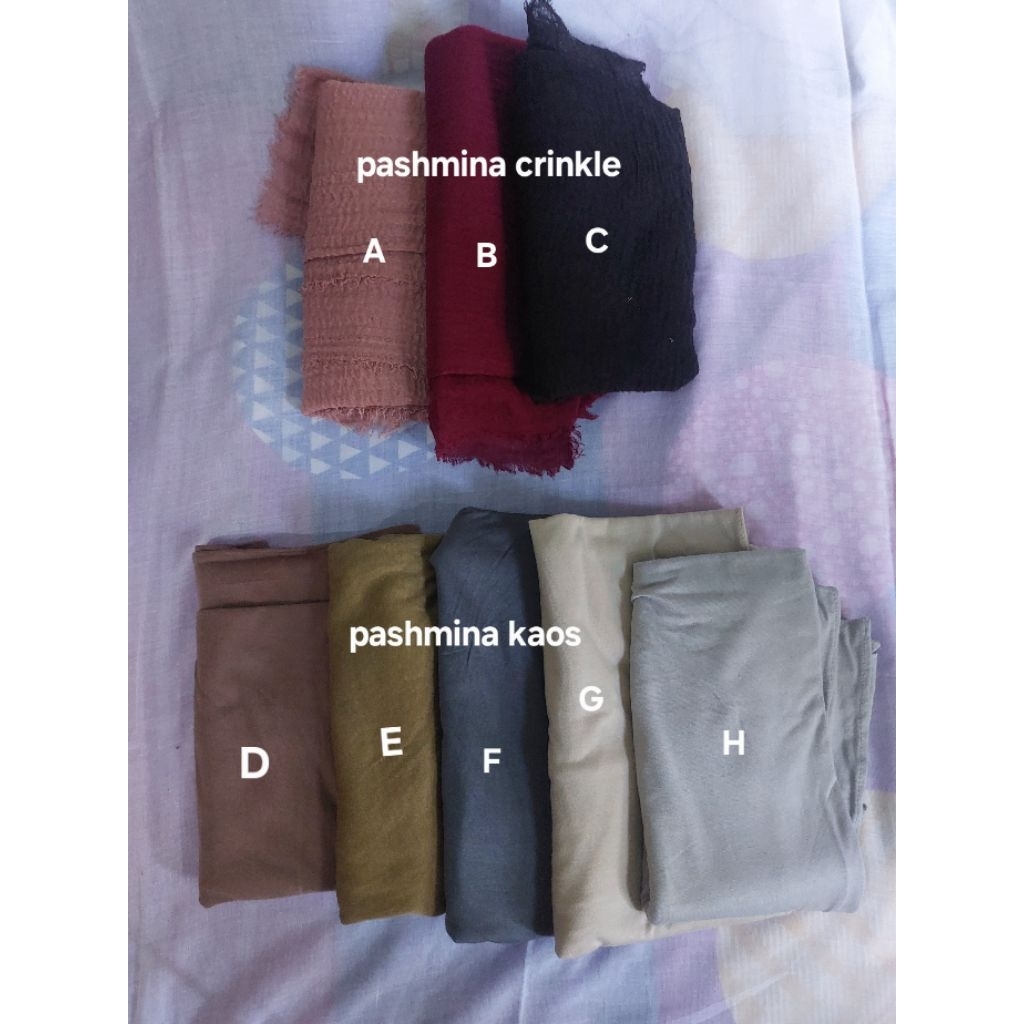 PRELOVED PASHMINA SATTKA, BUTIK AIDOTA