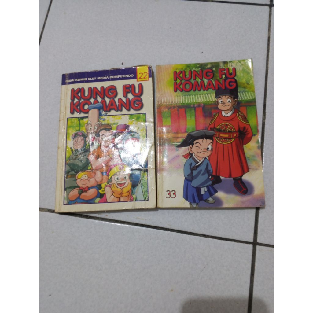 Bundling 2 buku Kung Fu Komang