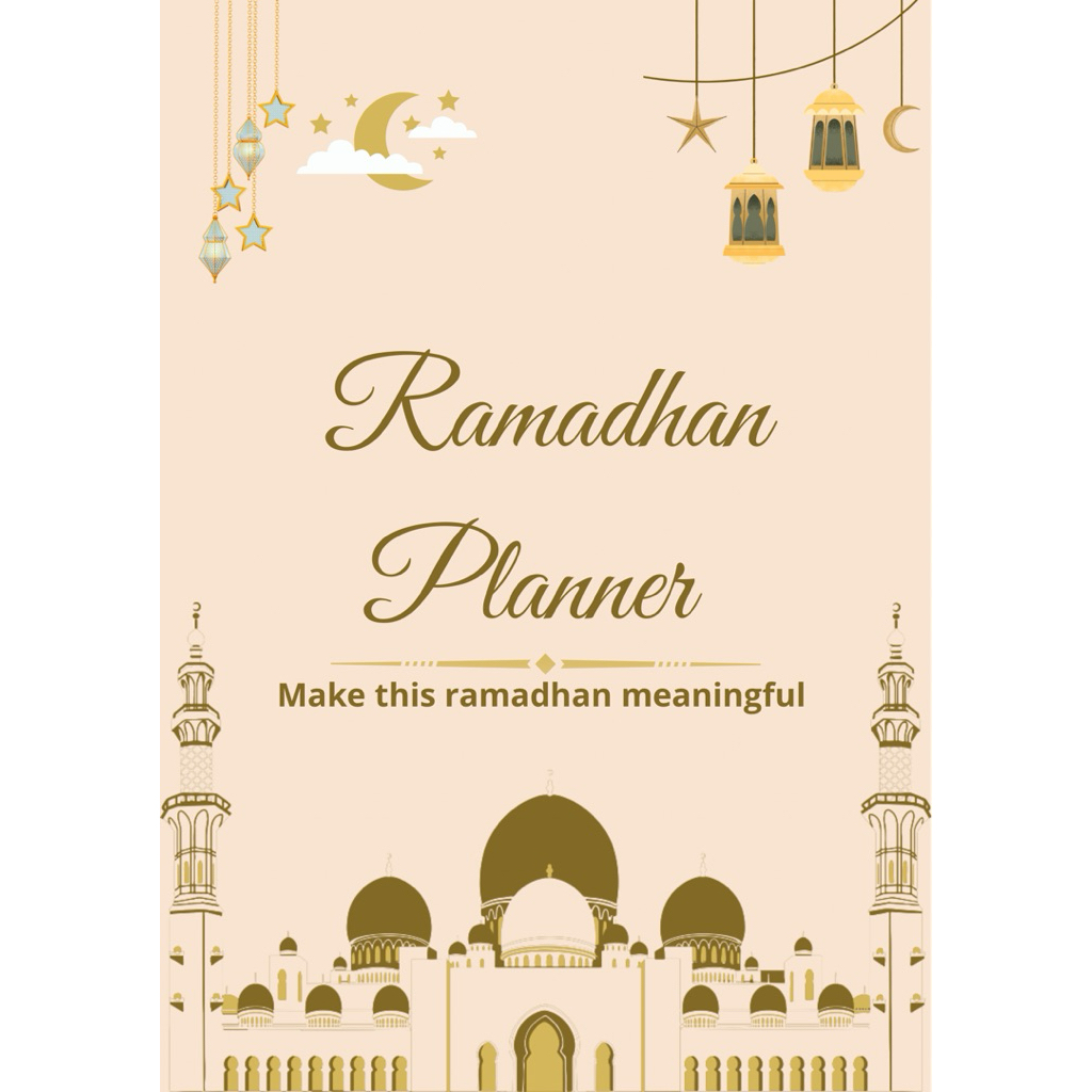 Ramadan Planner - Ibadah & Daily Planning (NON COD)