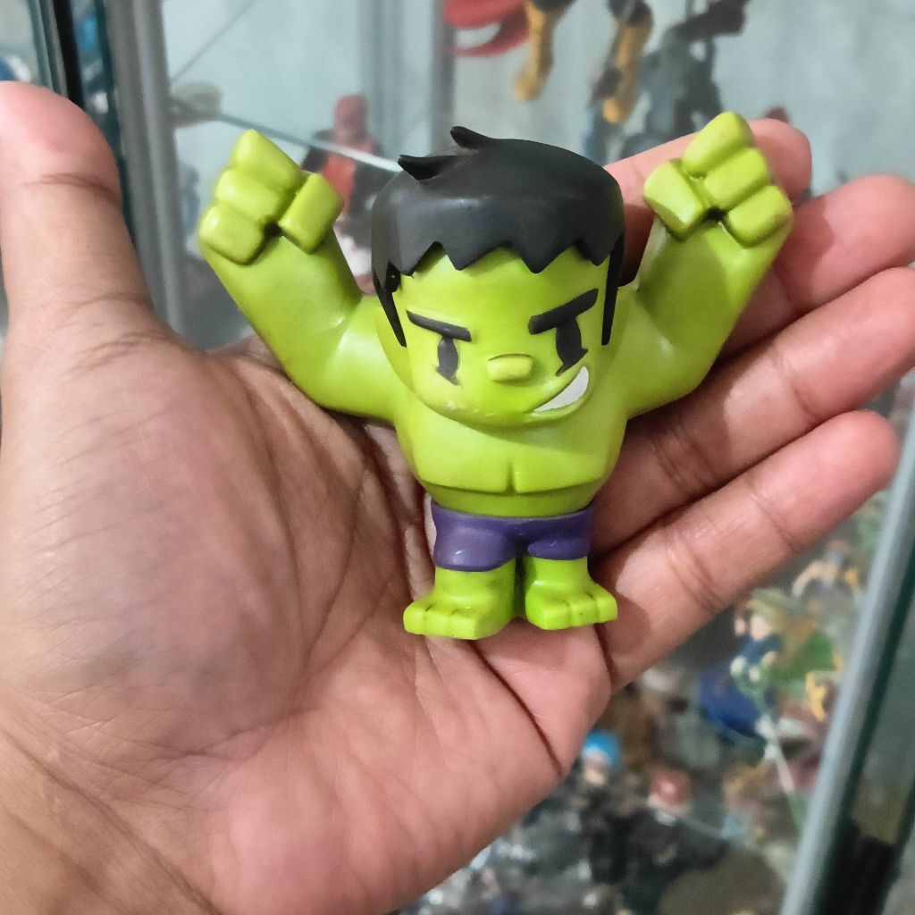 junk figure marvel hulk hexagon hexagons xxI xx1 mainan action avenger avengers
