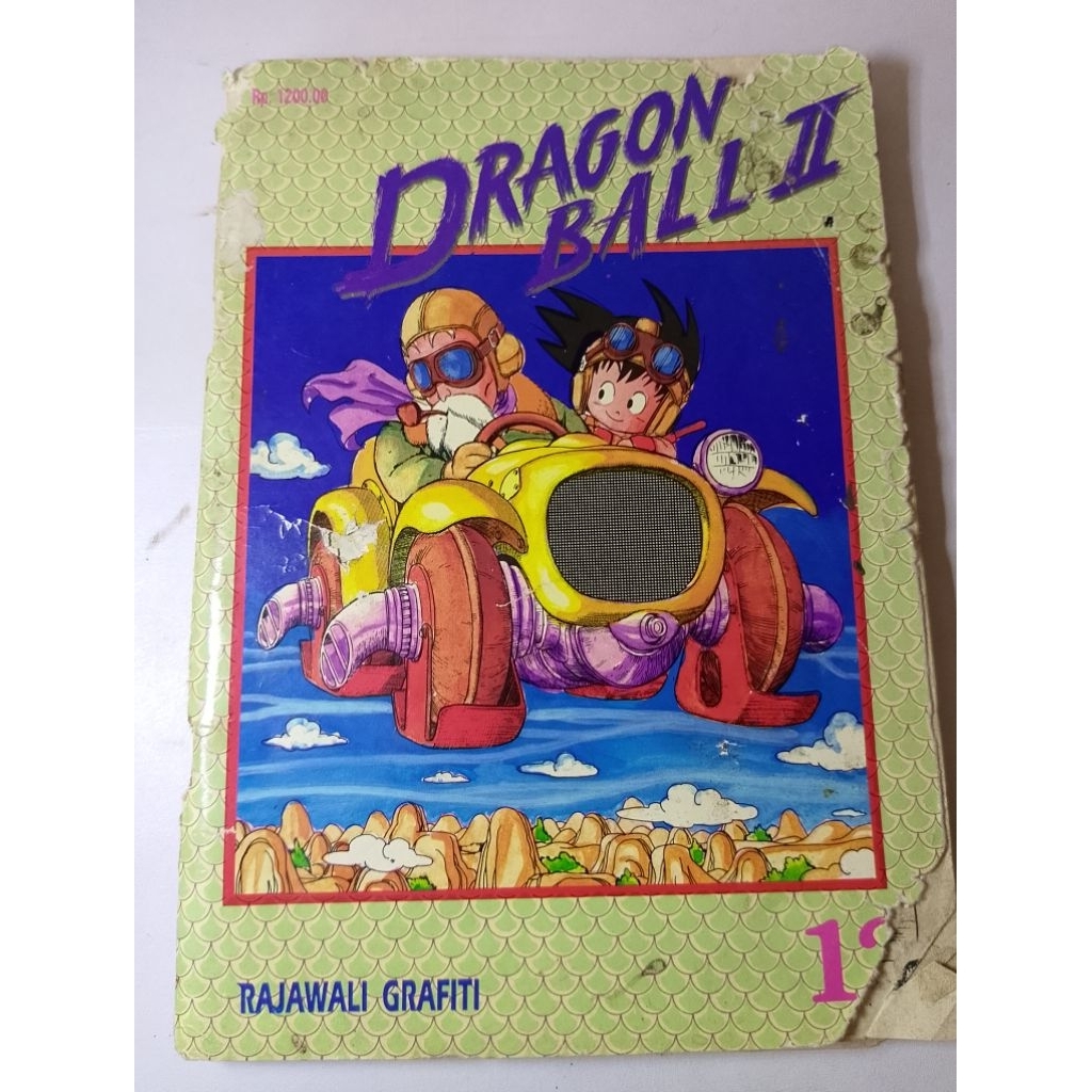 komik dragon ball II rajawali grafiti vol 12,13,15,17,9