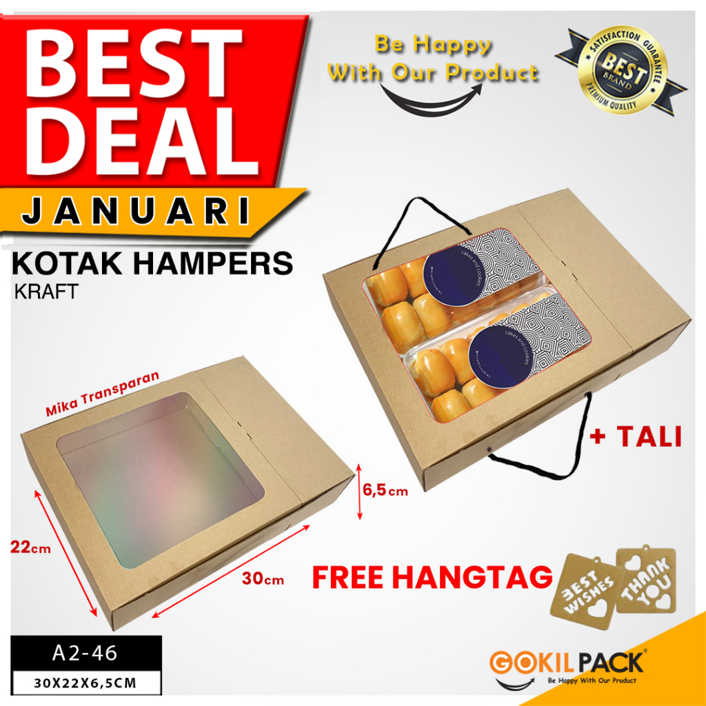 Box Catering Mika Premium UK.30x22x6.5/Box Catering Sekat/Kotak Catering - A2-46