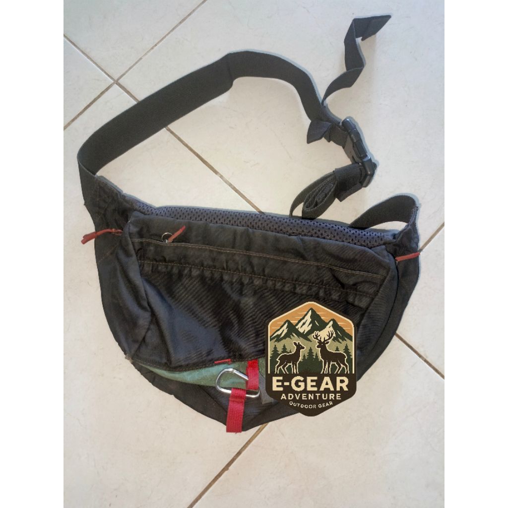 WAISTBAG E-GEAR BLACK PRELOVED ORIGINAL