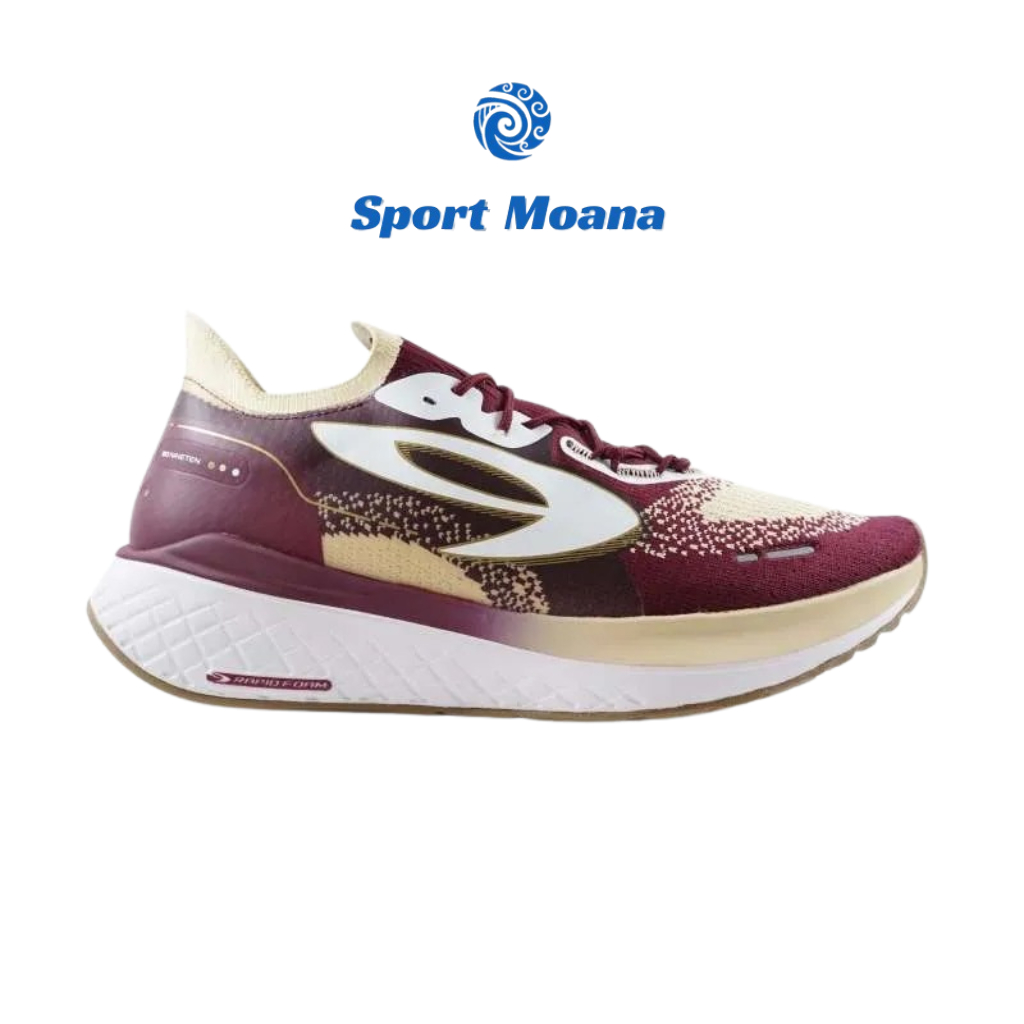 910 HANNA 2.0 MERAH/BURGUNDY/COKLAT - Sepatu Lari / Hanna 2.0 910Nineten Original