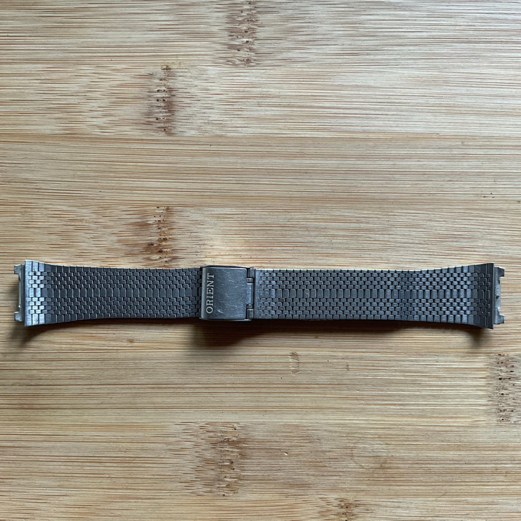 Strap Jam Pria Orient Bracelet Original Rantai Jam Stainless Steel Lug 16,8mm Atau 17mm Utuh