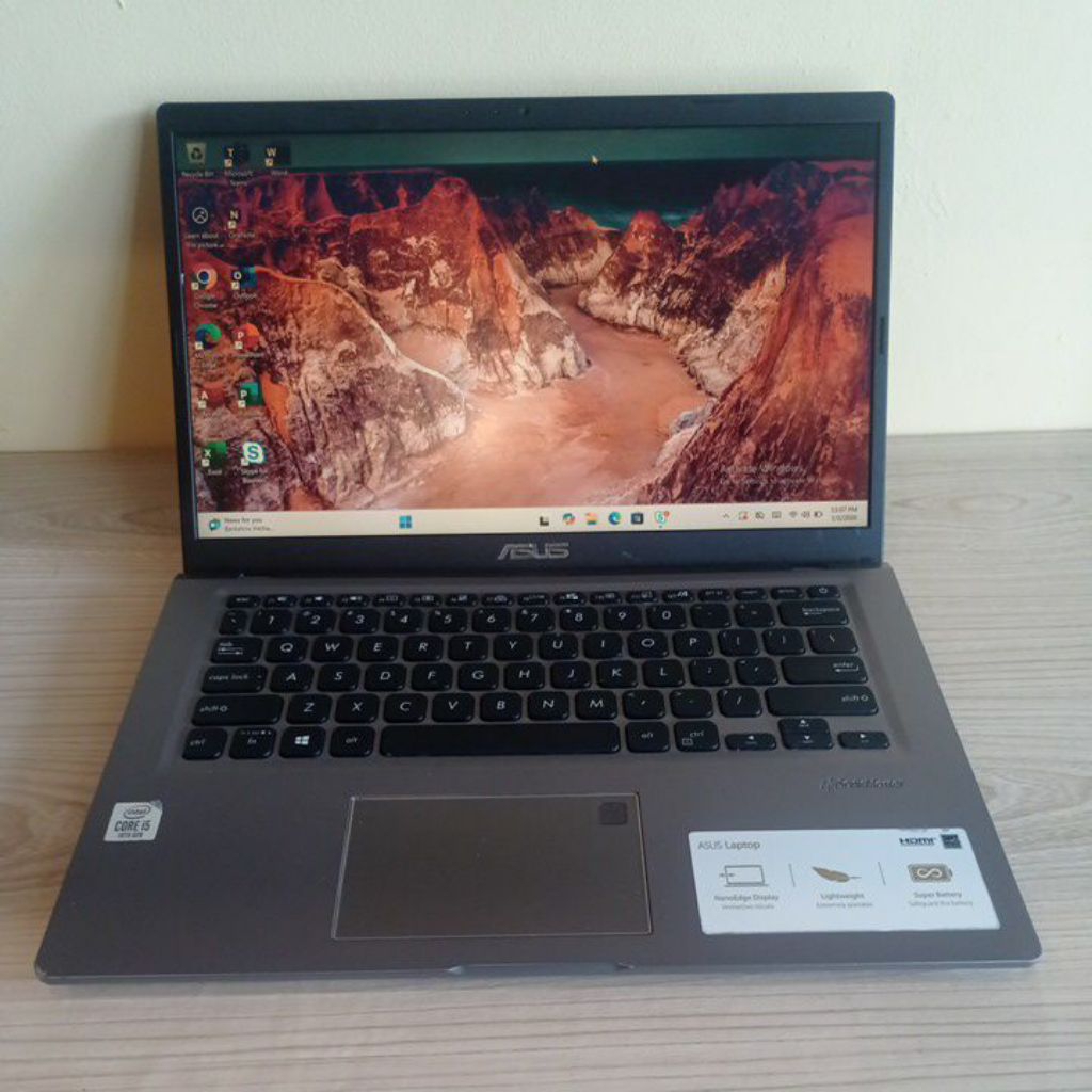 laptop asus x416j core i5 gen 10 ram 8 ssd 256