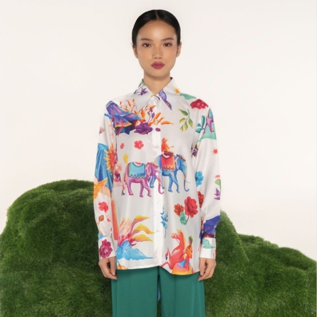 PL Blouse "NASL Matriarchy Edition Shirt" by Nagita Slavina