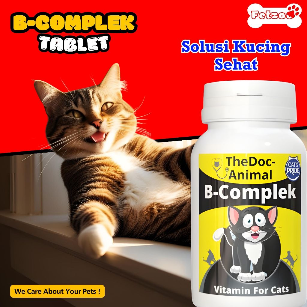 Bcomplex / B komplek 200 Tablet BECOMP Raid All Vitamin B Complex / B Komplek FETZOO