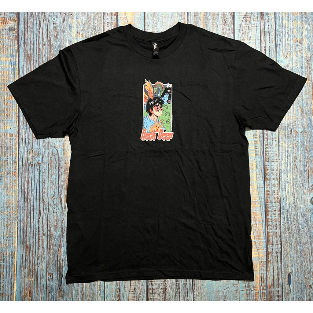 Kaos T-Shirt Band Neck Deep - Hook Ups LNOTGY 10th Anniversary Official Merchandise