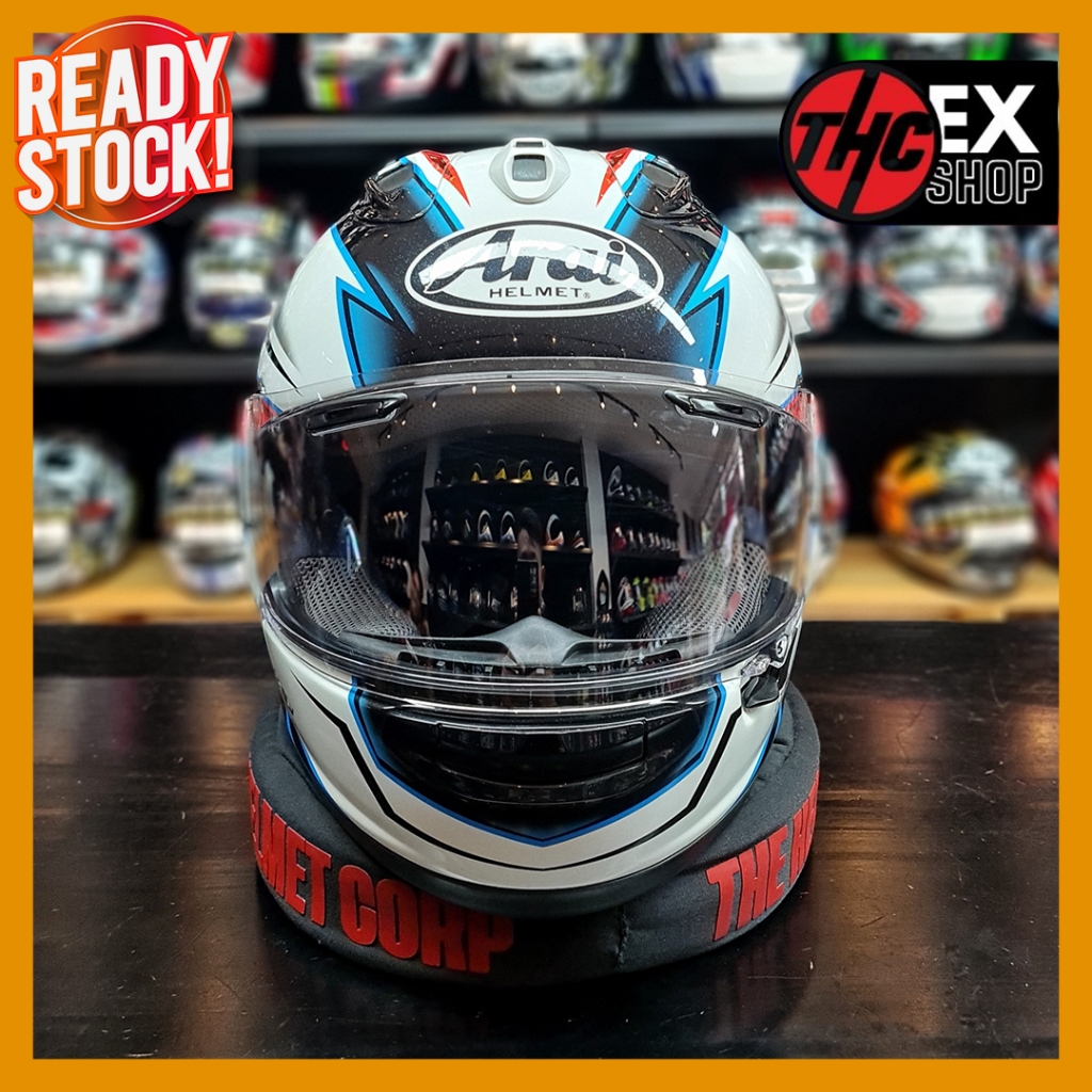 HELM RX7X SCOPE WHITE SIZE M FULL FACE ARAI 2ND