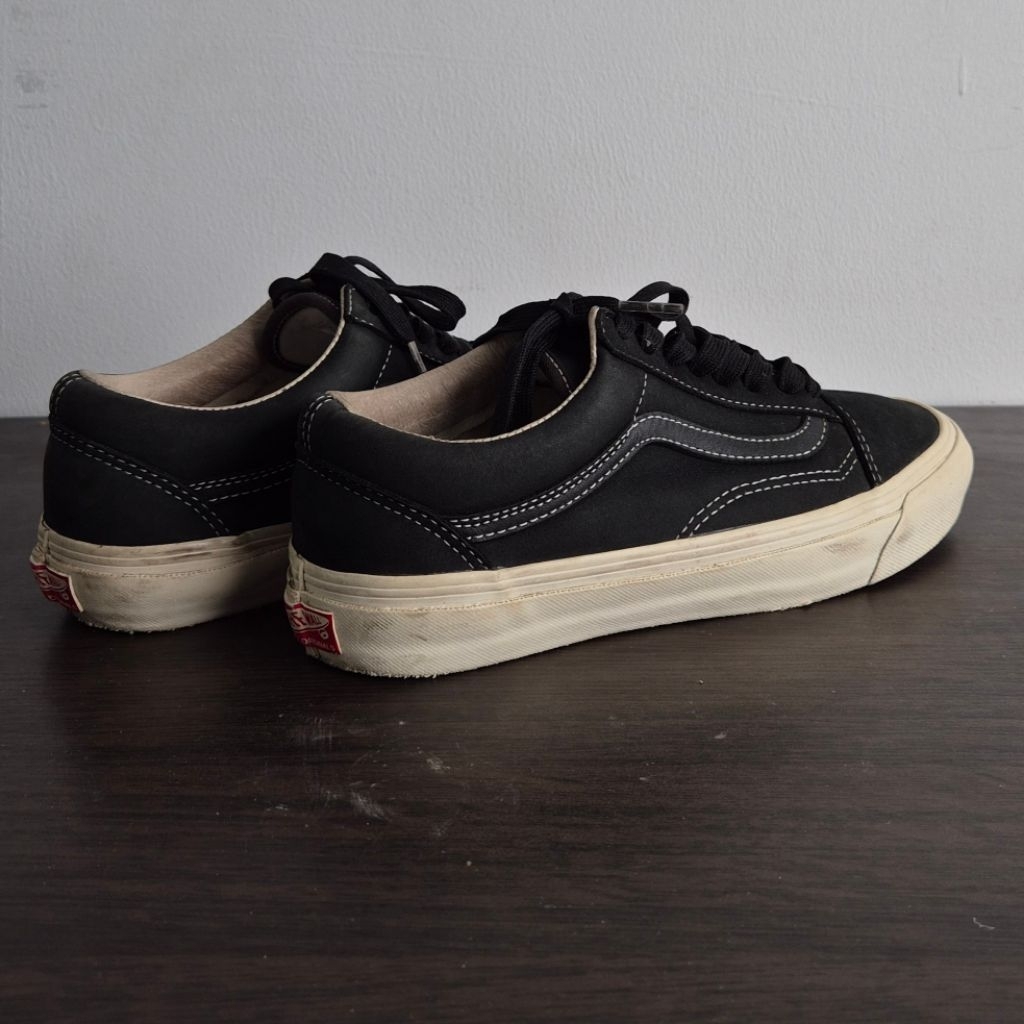 Vans Old Skool Vault OG LX (Original) | Nubuck Leather | Raven Blacl - 39 (25 cm)