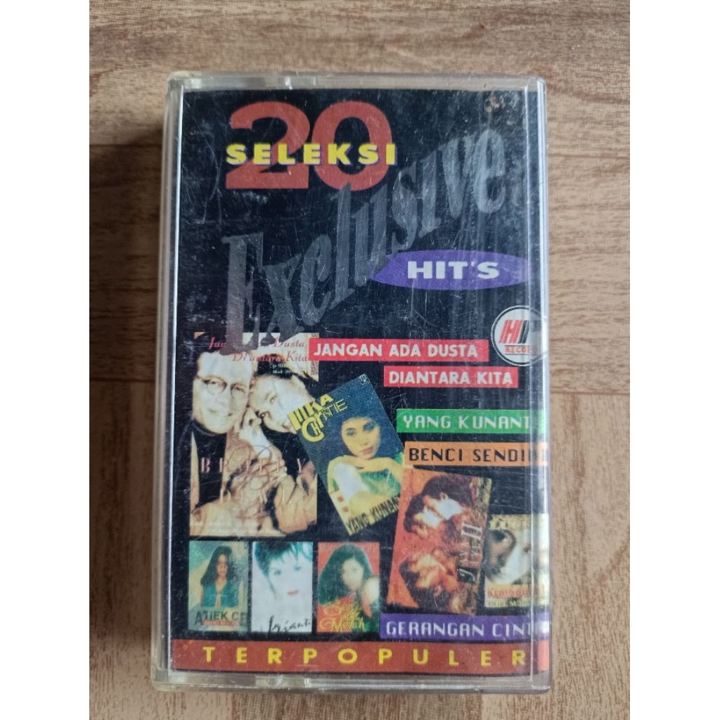 kaset pita 20 seleksi exclusive hits