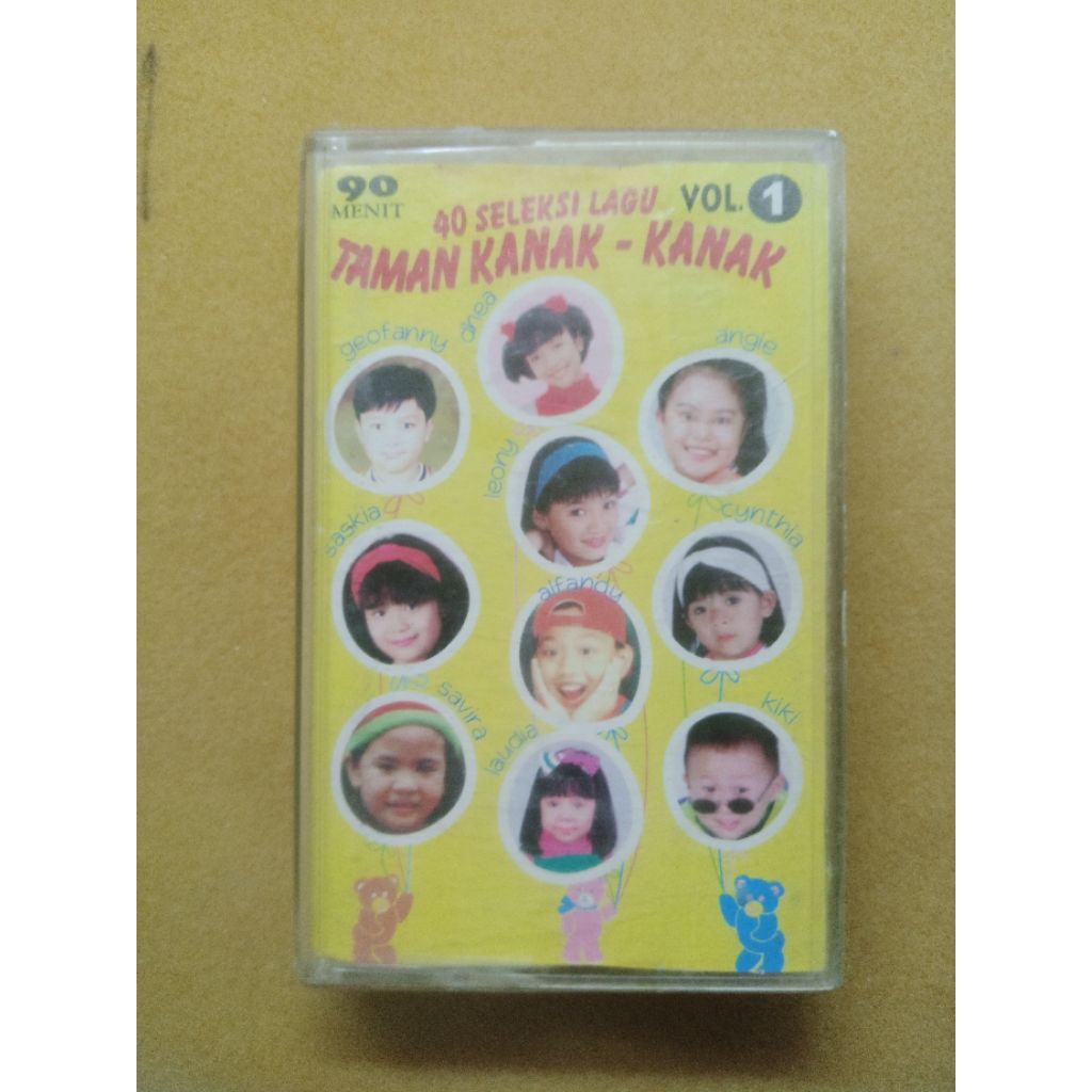 40 Lagu Taman Kanak-kanak. kaset pita