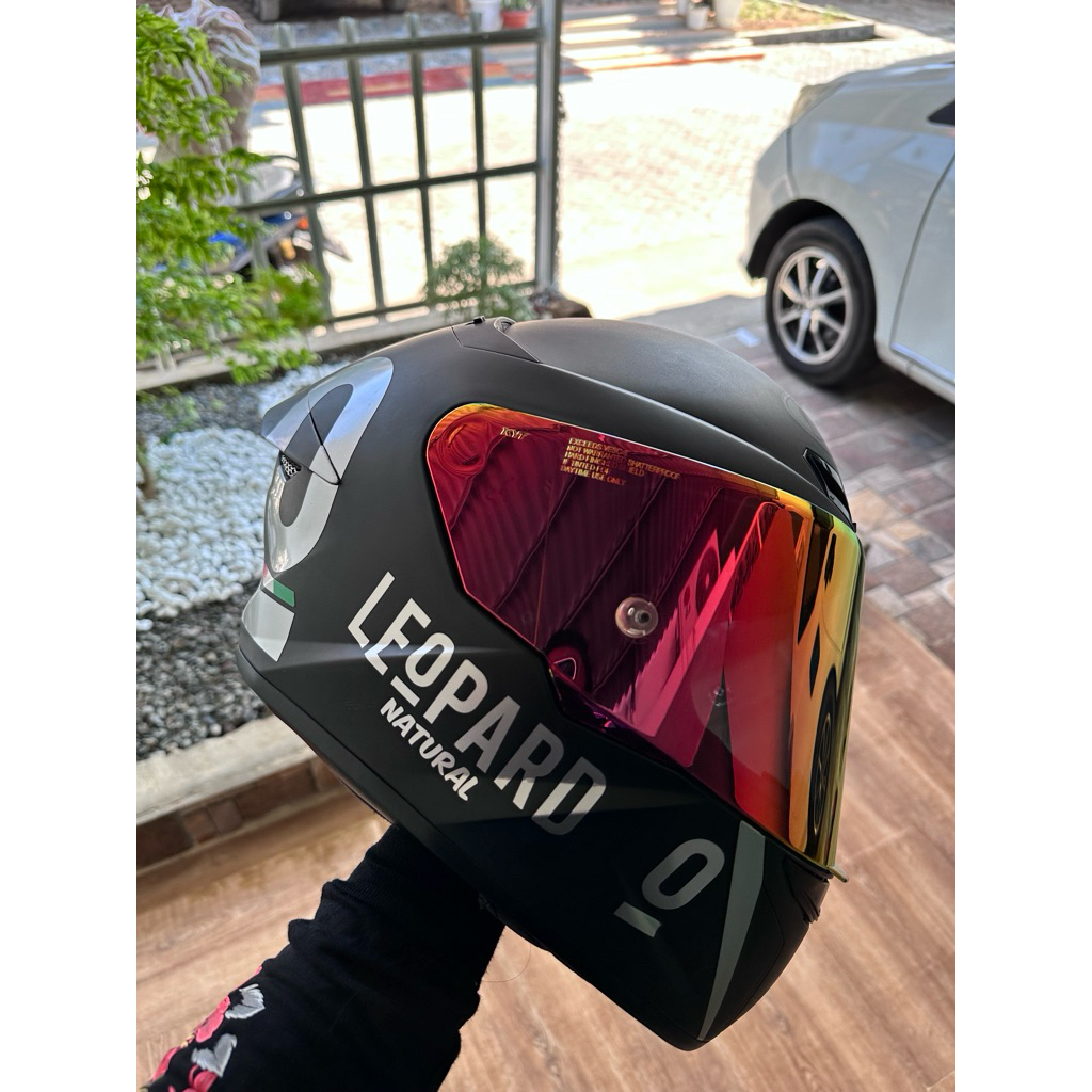 KYT TT COURSE BLACK DOFF