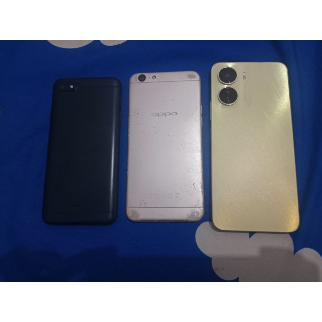 Hp vivo y16, Redmi 6a & Oppo f1s Rusak/Gambling