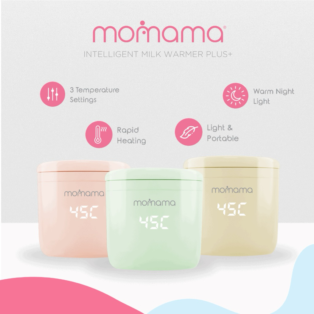 Momama Intelligent Milk Warmer Lightweight and Portable Milk Warmer / penghangat susu